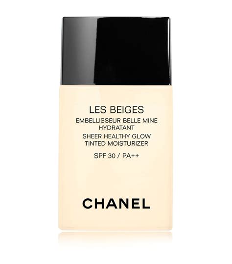 chanel tinted moisturiser les beiges.